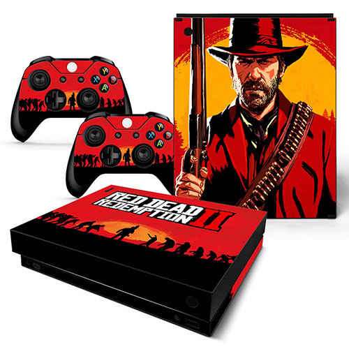 XBOX ONE X sticker xboxonex máy chủ điều khiển trò chơi xử lý nhãn dán hoang dã phi tiêu lớn khách phim đau dán dán màu - XBOX kết hợp tay cầm chơi game điện thoại