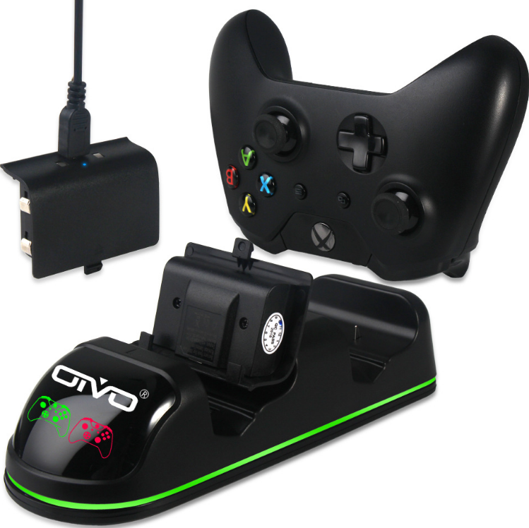XBOX ONE X S tay cầm sạc XBOX ONE đầu máy sạc đôi ONE sạc tay cầm + tuổi thọ pin - XBOX kết hợp tay cầm dualshock 4