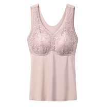 Mère lingerie femme harnais de harnais avec un coussin de poitrine en un seul morceau de soutien-gorge dâge moyen et les personnes âgées battant le fond corset avec un soutien-gorge