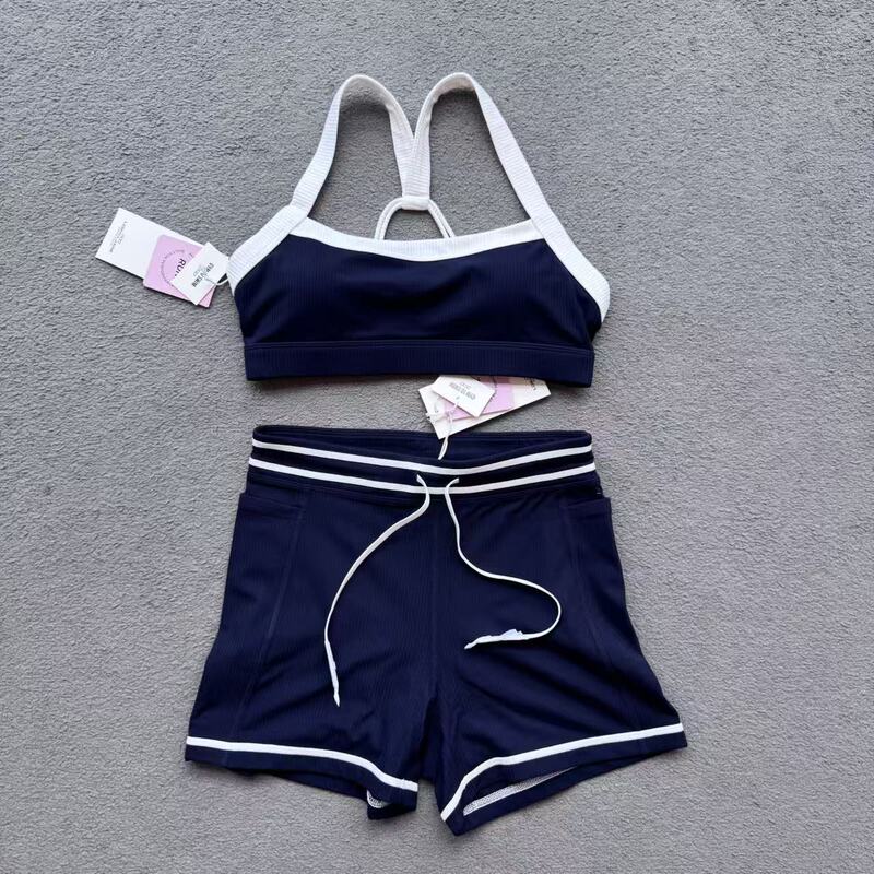 Instyle In-Stock Lorna Jane High-Intensity Sports Bra and Swim-Friendly Fitness Shorts Set Sweat Instyle In-Stock Lorna Jane High-Intensity Sports Bra and Swim-Friendly Fitness Shorts Set Sweat