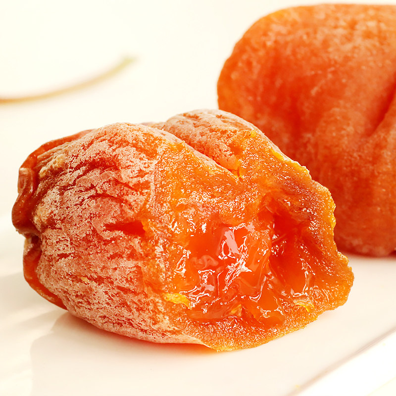 吊柿饼广西桂林农家自制特级流心柿子饼包邮袋装赛陕西富平水晶柿