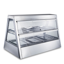 Hengzhi KFC Burger Shop dedicated 1 1 m insulation display cabinet food insulation cabinet display cabinet