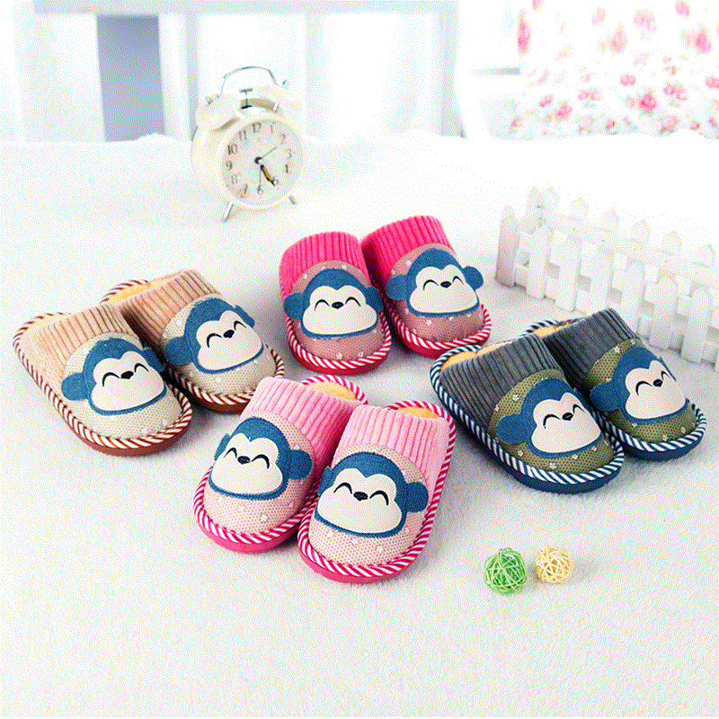 Chaussons enfants en suède pour hiver - Ref 1025750 Image 6