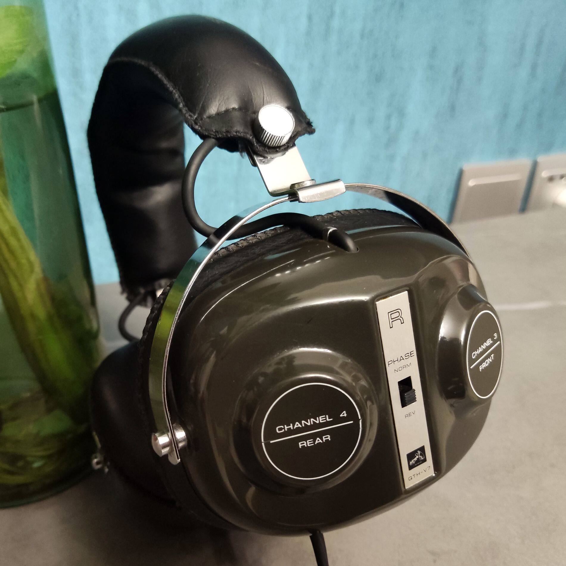VICTOR QTH-V7頭戴式四單元雙路控制封閉式古董HIFI發燒收藏耳機-淘寶
