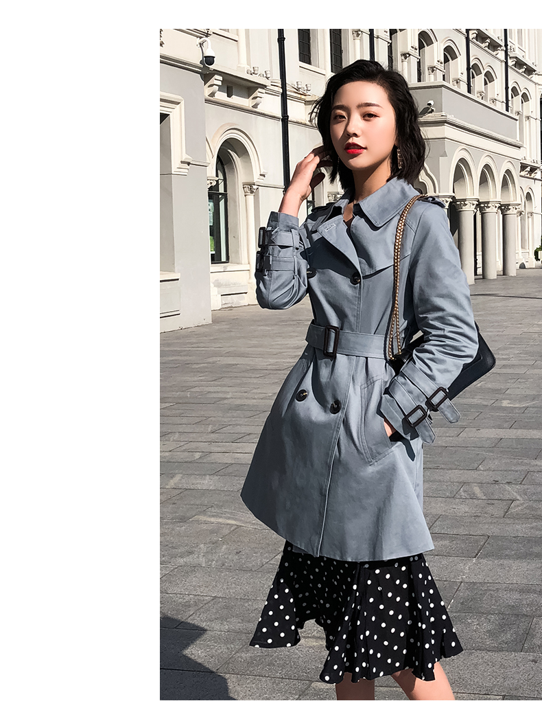 Trench pour femme en Coton en Coton - Ref 3227125 Image 24