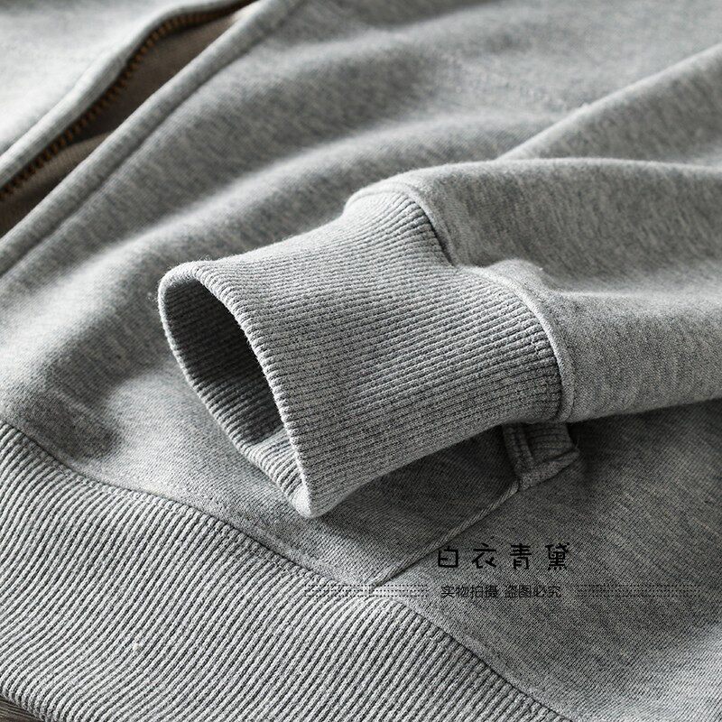 Демисезонная ткань, кардиган с капюшоном, толстовка White Indigo 