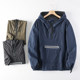 Functional jacket! Half-zipper windproof waterproof jacket