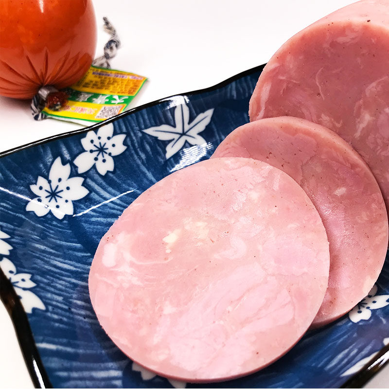 Sky Cheng Huiyuan Grand Qingdao Ham 480g Large Qingdao Round Ham Sausage Hotel Dining Hall Ham Open Bag Ready-to-eat
