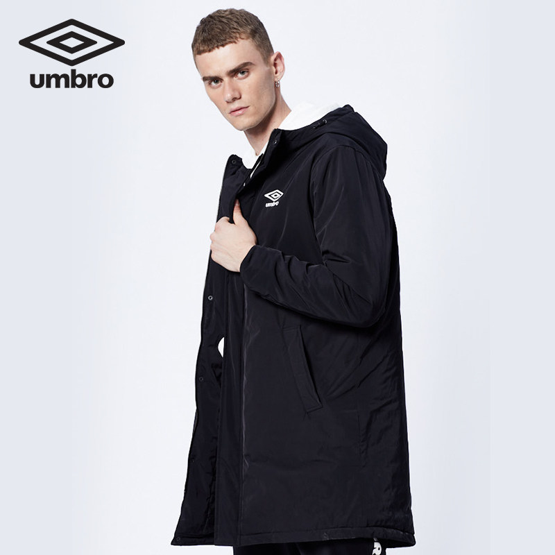 Yin Bao UMBRO Classic style new men's even cap long version of cotton jacket UI183AP2299
