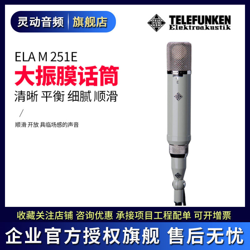 Telefunken Ela M251E 251 - E Tube Microphone Microphone