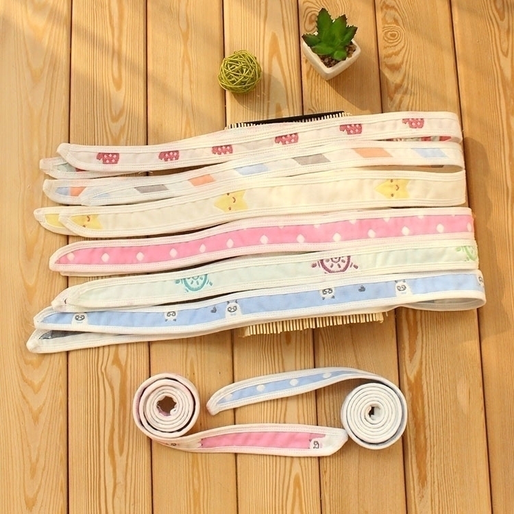 2 pieces of cotton newborn baby hugging quilt straps fixed hands and feet waist swaddling scarf belt lengthened and widened tether