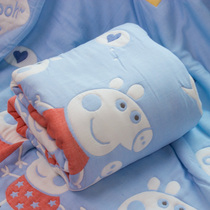 Ten layers of gauze towel quilt four seasons childrens air conditioning pure cotton newborn spring and autumn baby quilt Kindergarten nap blanket