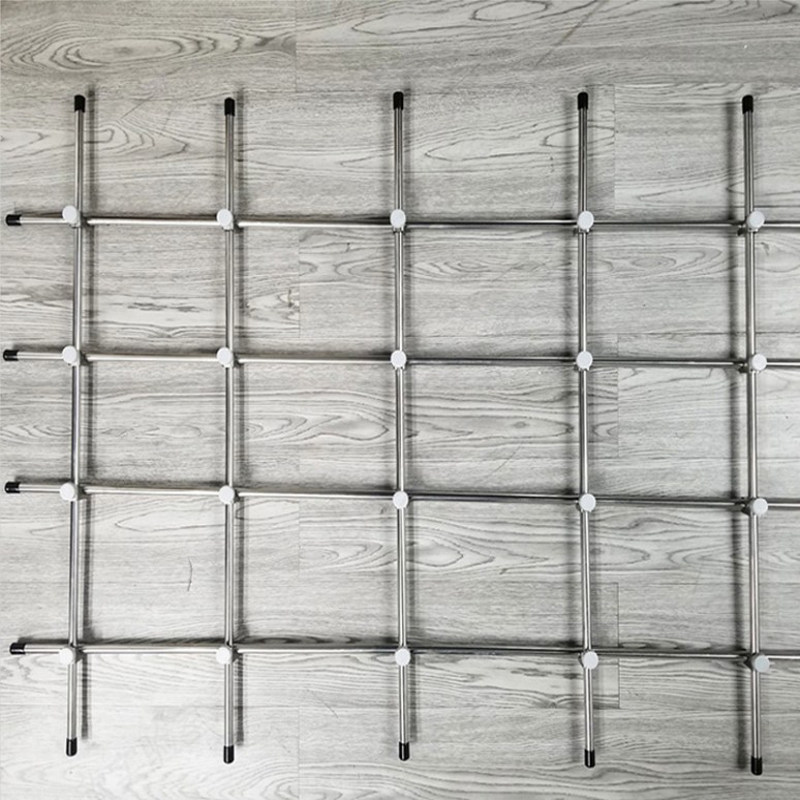 Synthetic Rack Stainless Steel Net Rack Distillation Rack Ventilated Cabinet Rack Double Drain Pipe Glass Fiber Rod Laboratory Drain Shelf