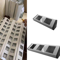 Aluminum alloy laboratory pvc socket central platform side platform 118 type trunking triangular inclined wire island type power box