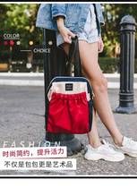 Japans new nylon waterproof backpack Japanese fashion popular backpack wild travel bag lightweight mommy bag female