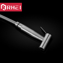 304 stainless steel pressurized spray head flush toilet spray gun toilet clean handheld woman cleaner suit