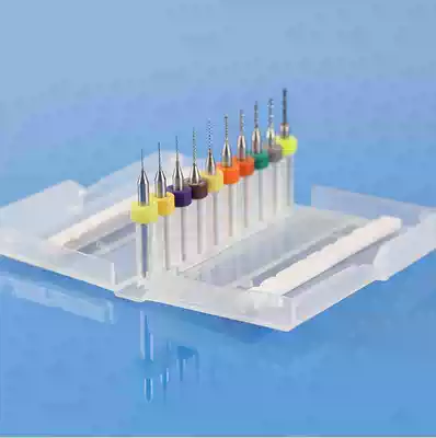 PCB drill bit tungsten steel drill bit engraving drill bit micro small drill bit amber beeswax hand twist drill hole