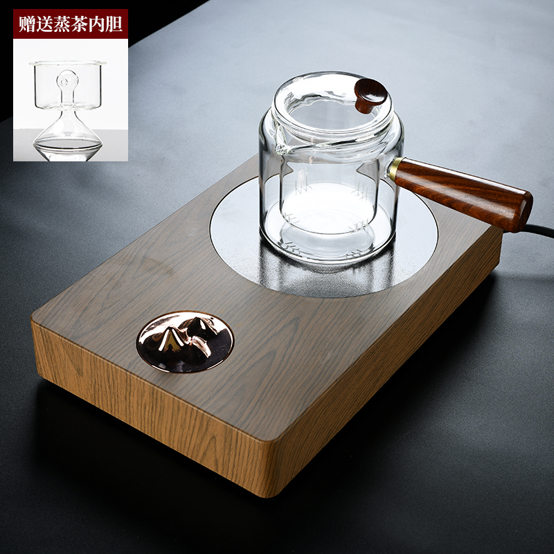 & old lattice filter glass teapot side put the pot of tea set teapot electric TaoLu household kettle boil tea