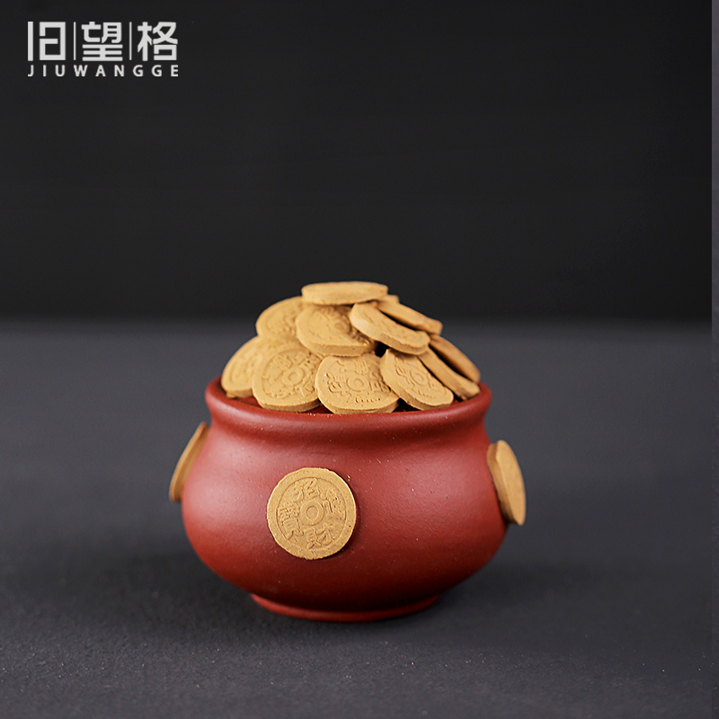 Old &, yixing clay zhu, purple sand tea pet rabbit express cartoon of pet small tea tea tea accessories play furnishing articles