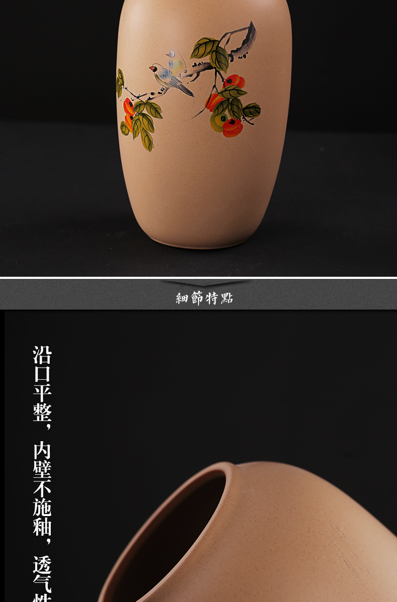 Old &, coarse pottery Old rock, large warehouse pu 'er tea caddy fixings restoring ancient ways to wake receives a jin of bulk storage POTS