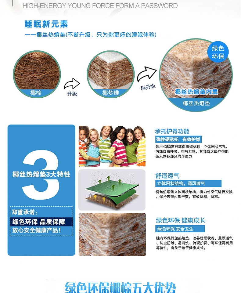 Nệm thương hiệu Wanli Great Wall rất cứng và thân thiện với môi trường, thảm cọ dừa, giường 1,2 m, kinh tế trẻ em, thảm gấp tùy chỉnh - Nệm nệm gấp 1m6