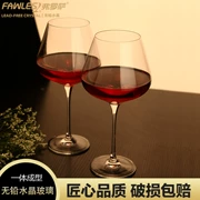 Pha lê không chì pha chế rượu thủy tinh đặt rượu vang nhà ly rượu vang bụng lớn burgundy top cốc rượu vang đỏ ly 2