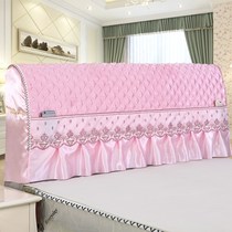 Headboard Hood Universal Child Cute Arc Bedroom All-bag ten thousand Energy Cover Nordic Wind Cloth Art Dust Cover Semicircle