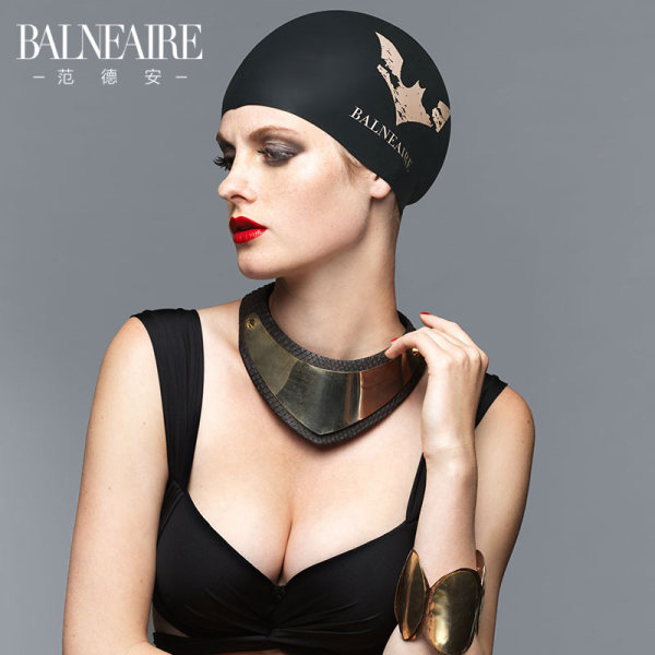 法国时尚泳装品牌 Balneaire 范德安 时尚印花硅胶泳帽 天猫优惠券折后¥29起包邮(¥49-20)男、女款2色可选