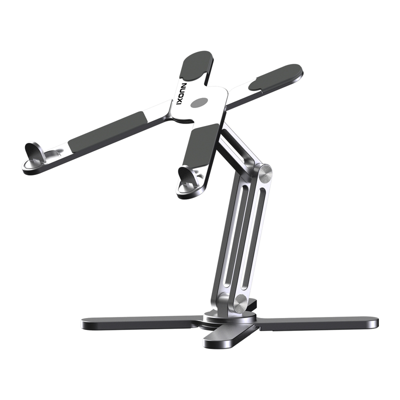 Nokia N86 Upgraded Version Laptop Stand Aluminum Alloy Triangular Structure Stable Support Silicone Cooling Stand Nokia N86 Upgraded Version Laptop Stand Aluminum Alloy Triangular Structure Stable Support Silicone Cooling Stand