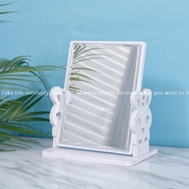 Net red makeup mirror Simple HD mirror Adjustable angle Desktop makeup mirror Desktop student dormitory mirror