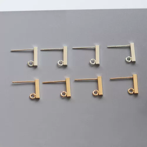 Медные золотые серьги, аксессуар, аксессуары, 14 карат, серебро 925 пробы, DIY