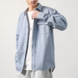 Рубашка, осенняя хлопковая куртка для отдыха