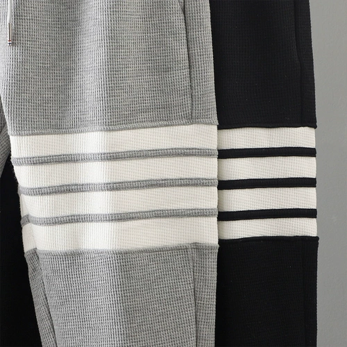 Утепленные демисезонные классические штаны, повседневные брюки, увеличенная толщина