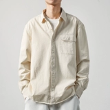 Рубашка, осенняя хлопковая куртка для отдыха