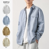 Рубашка, осенняя хлопковая куртка для отдыха