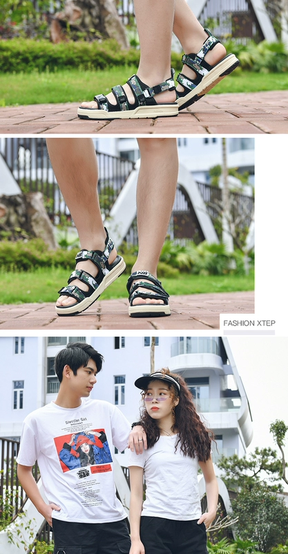 New Bailun Sports Shoes Co., Ltd. NB Sandals 3205 Giày nam Thể thao Summer Velcro Dép đi biển Giày nữ - Giày thể thao / sandles