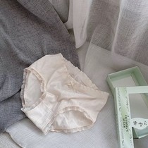 Student underwear female Banlangen graphene cotton crotch antibacterial mid-waist womens underwear lift girl triangle trousers
