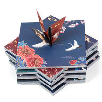 Guochao Dao Dao Dao 14 2 cm Square Retro Fairy Crane China Wind Printed Children Handmade Origami Color Paper