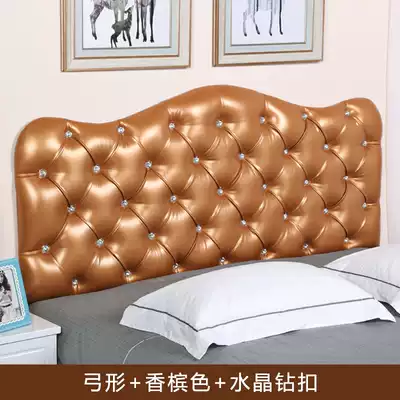 Custom tatami bed headboard soft bag backrest Simple modern children's bedroom anti-collision soft bag cushion wall sticker Anti-collision wall sticker