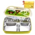 lock and lock hộp cơm giữ nhiệt Hàn Quốc Greenkeeps hộp ăn trưa trường tiểu học năm hộp ăn trưa hộp trẻ em hộp ăn trưa tấm thép không gỉ - Hộp cơm điện sưởi ấm hộp cơm điện chefman Hộp cơm điện sưởi ấm