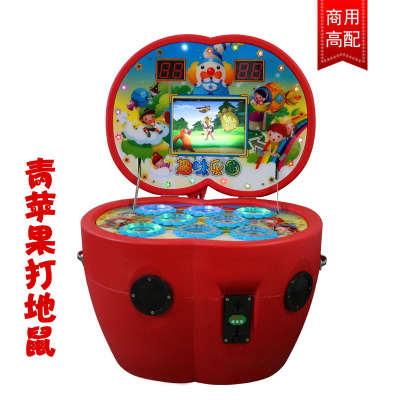2020 new electric whack-a-mole rocking car baby educational rocking car factory direct sales electric music gopher machine