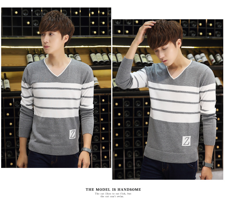 Cotton mùa thu 2019 chính thức lưu trữ cửa hàng len Hải Nam trang web chính thức mới 1 xu hướng áo len nam - Áo len áo thun nam hàng hiệu