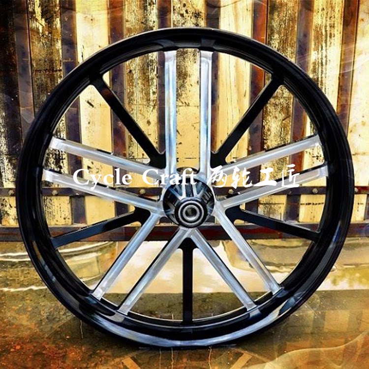 Spot Harley modified Fat Chai Breakthrough Luking Grand gliding Bagger Bangor Tire Aluminum Alloy Forged Wheel Shell