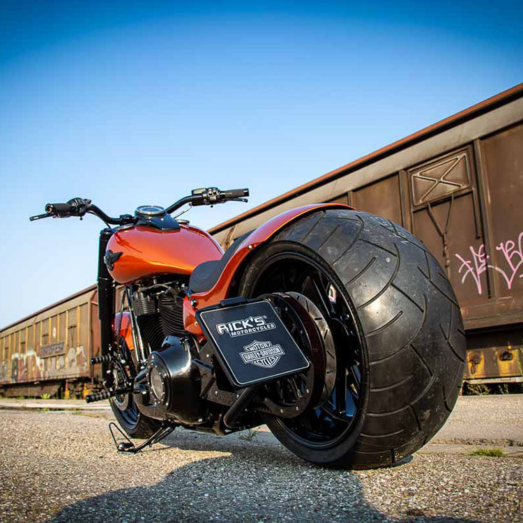 Hale Retrofit 2018 Soft-Tailed Wide Tire Commander Fat Bully Fat Paparazzi Breakthrough 300360 Rear Wheel Wide Tire Kit