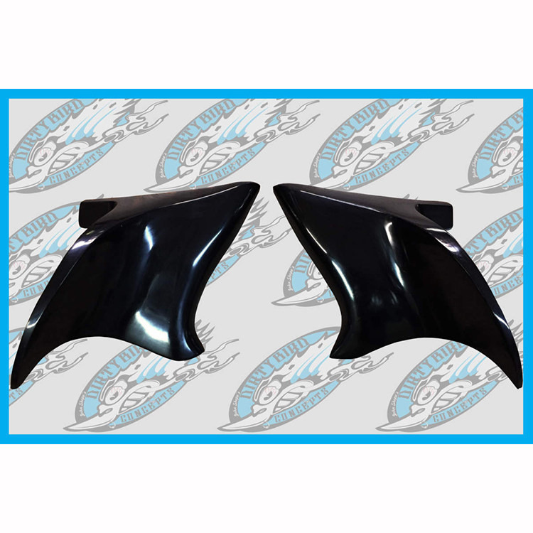 Harei Retrofit Bango Battery Back Cover Road King Street Gliding Double Light Big Glide Bagger Battery Case Side Cover