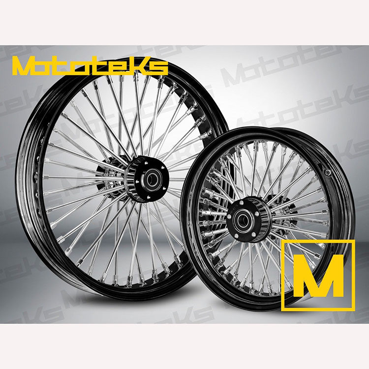 Spot Harley modified Soft Tail Commander Tag Heuer Successor Road King Big Glide Gang Gang thick spoke hub rims