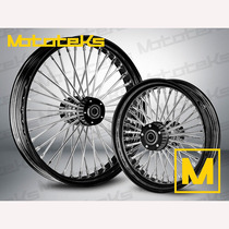 Spot Harley modified soft tail commander Tag Heuer successor Road king big gliding gangsta thick spoke hub rim