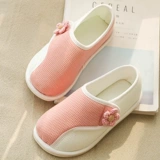 Послеродовая удобная обувь для беременных, нескользящие туфли для молодой матери, летние тапочки на липучке, осенняя, мягкая подошва