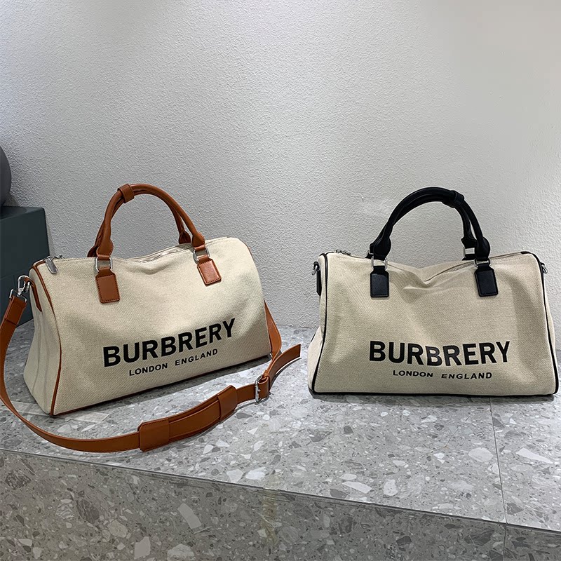 Tidal Canvas Business Travel Baggage Bag Girls Boarding Short Travel Bag Men And Women General Large Capacity Hand Pack Tide