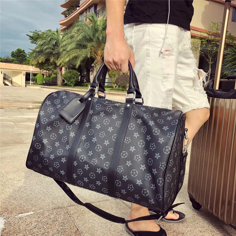 Tide Cards Carry-on Travel Bag Men Luggage Bags Large Capacity Tourist Check-in Bags Business single shoulder Italics Inclined Cross Large Bags